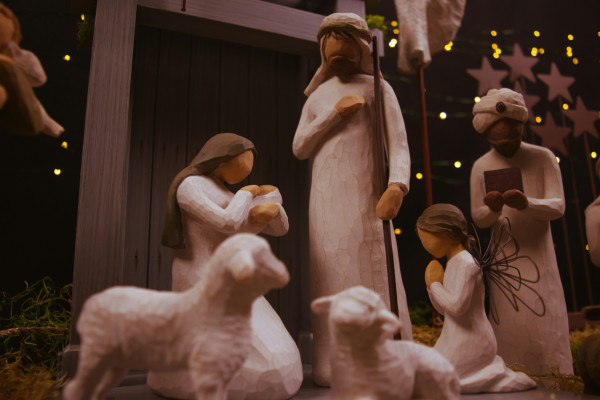 photo of nativity scene by Dan Kiefer